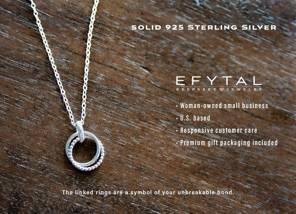 EFYTAL Dainty Compass Necklace • Friendship Gift for Best Friend - EFYTAL  Jewelry