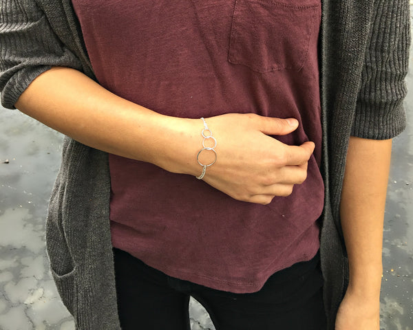 josie three ring bracelet • generations, families