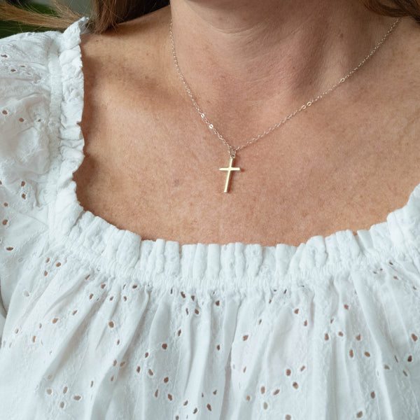 charity timeless cross necklace • prayer for my grandmother