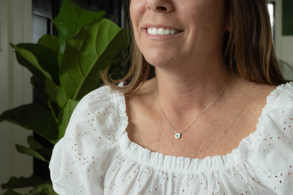 esperanza cz cross necklace • strength & dignity