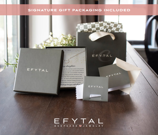 keisha interlocking rings necklace • for my daughter