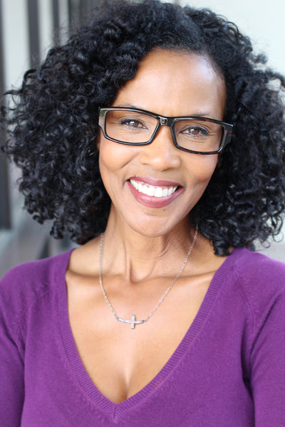 avery adorned cross necklace • may God watch over you