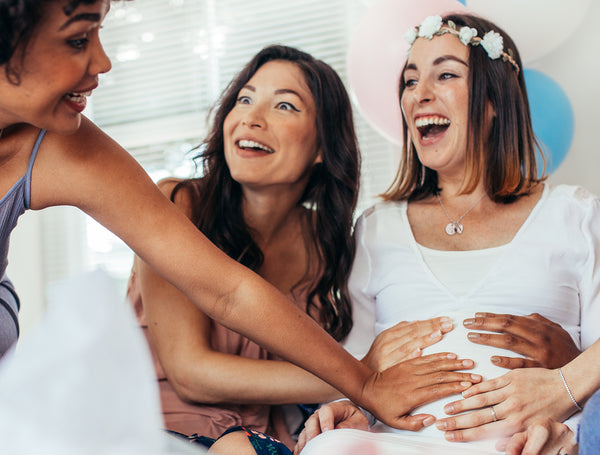 bella tiny feet necklace • something so small
