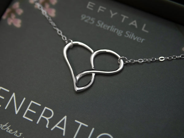 billie eternal heart necklace • generations, never apart