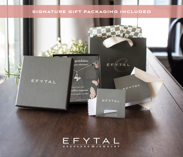 brenda butterfly necklace • retirement