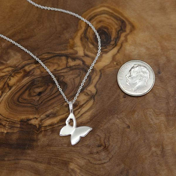 brenda butterfly necklace • confucius