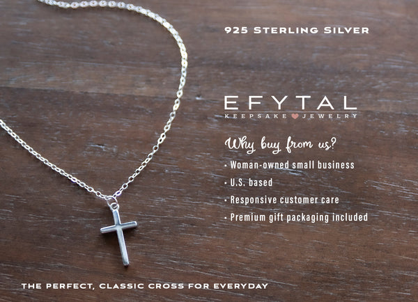 charity timeless cross necklace • prayer for my grandmother