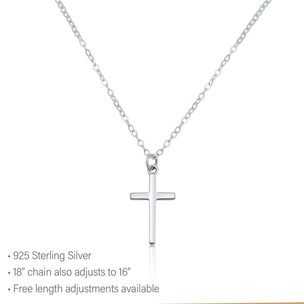 the perfect simple cross necklace from EFYTAL