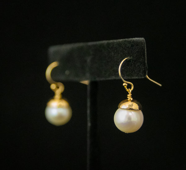 charlotte pearl drop earrings • birthday wish
