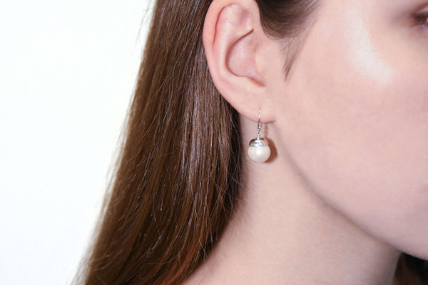charlotte pearl drop earrings • birthday wish