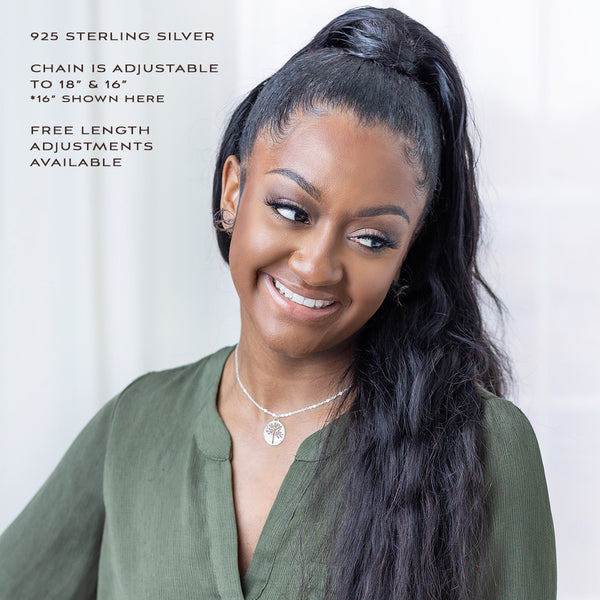 hannah silver tree of life necklace • mother in law, your son