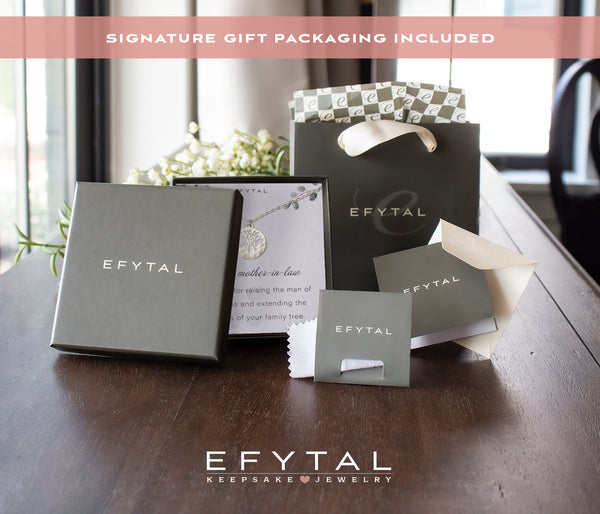 hannah silver tree of life necklace • mother in law, your son