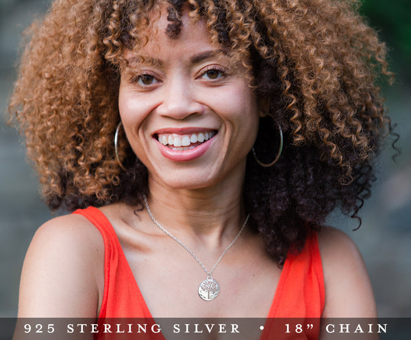 hannah silver tree of life necklace • i'm sorry