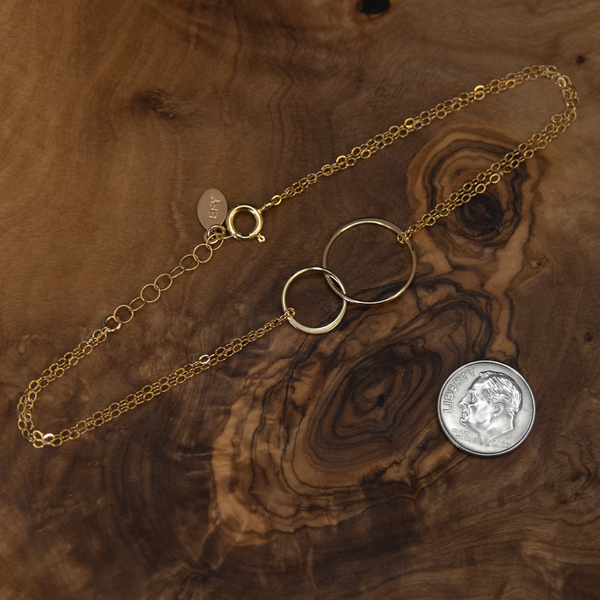 josie connected ring bracelet • mother & daughter