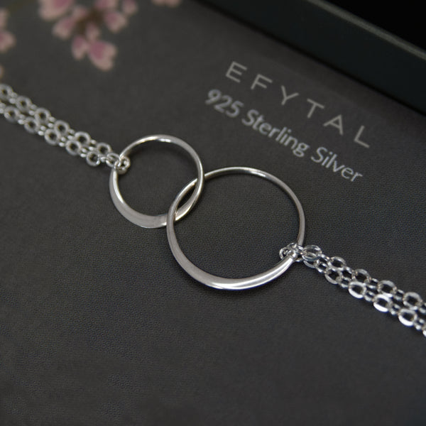 josie connected ring anklet • true friend
