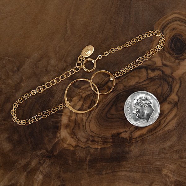 josie connected ring bracelet • mother & daughter