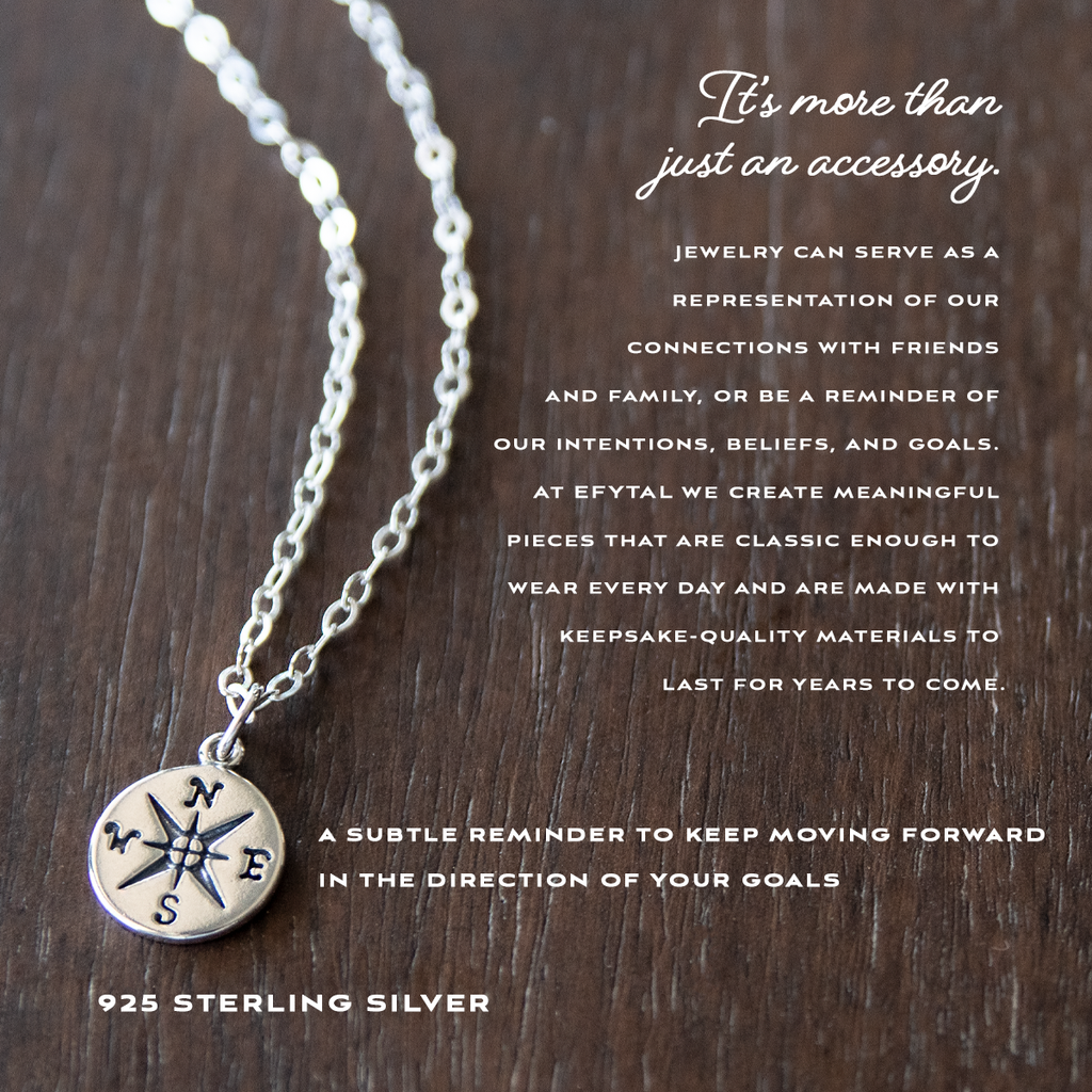 Efy tal compass necklace discount