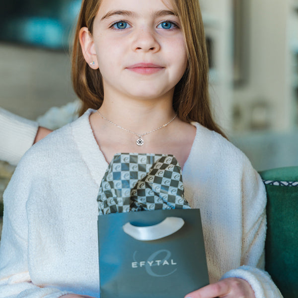 journey compass necklace set • connected by heart