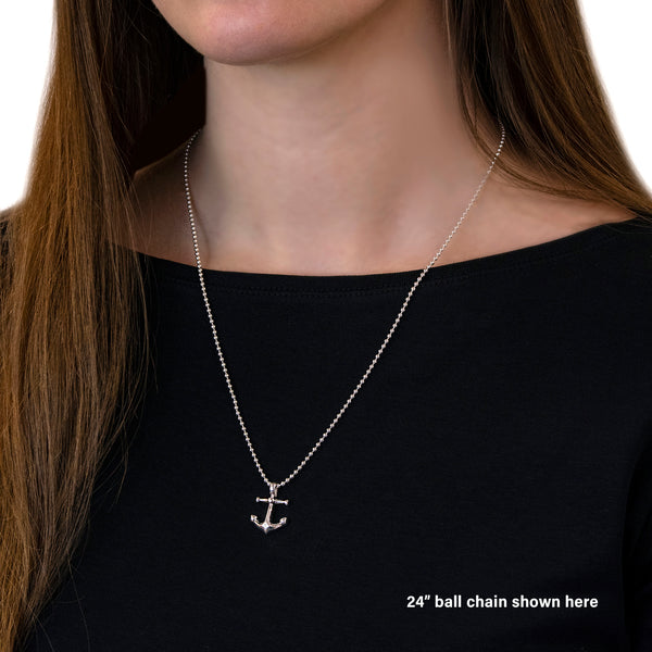 kai anchor pendant necklace • wildest dreams