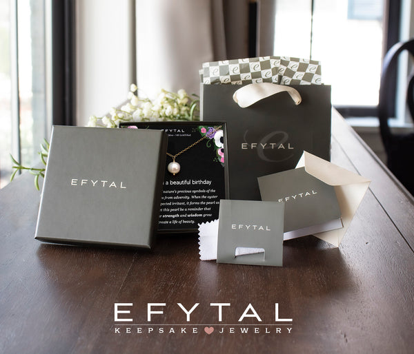 kinzie floating pearl necklace • beautiful birthday