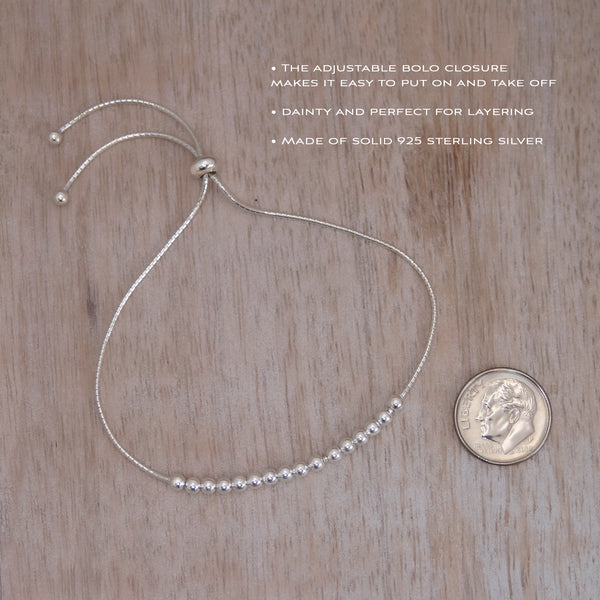 maya 12-18 bead bracelet • birthday wishes