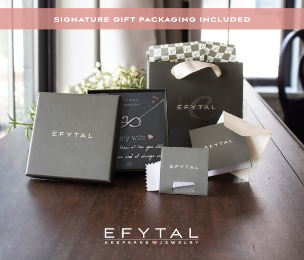 ruth eternal heart necklace • to my wife, love you still