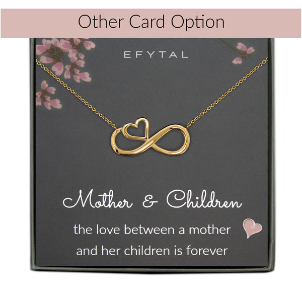 ruth eternal heart necklace • mother & child