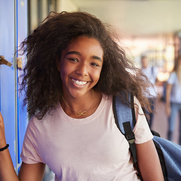 ruth eternal heart necklace, silver or gold • for my beautiful granddaughter