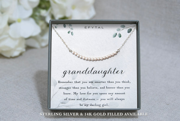 sydney pearl necklace • granddaughter