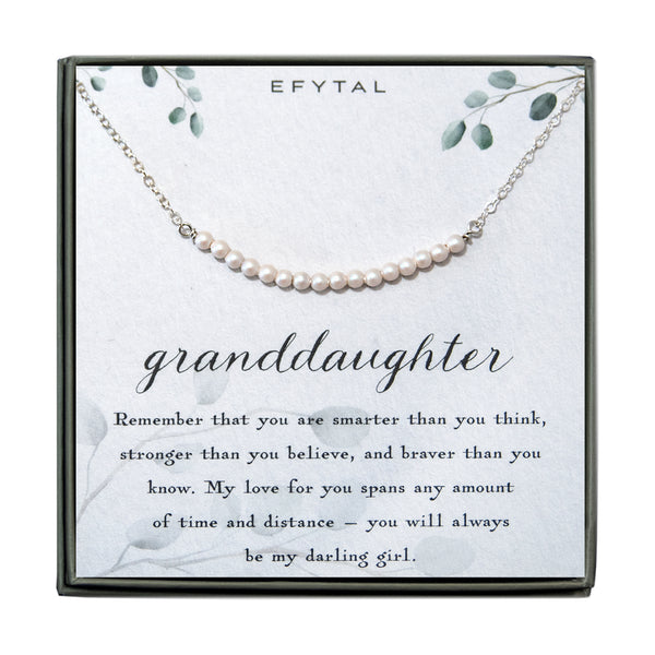 sydney pearl necklace • granddaughter