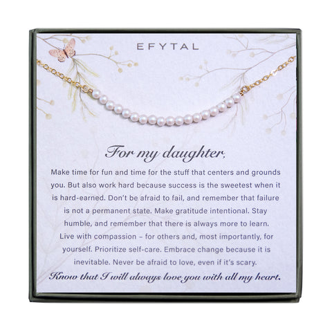 sydney pearl necklace • for my daughter