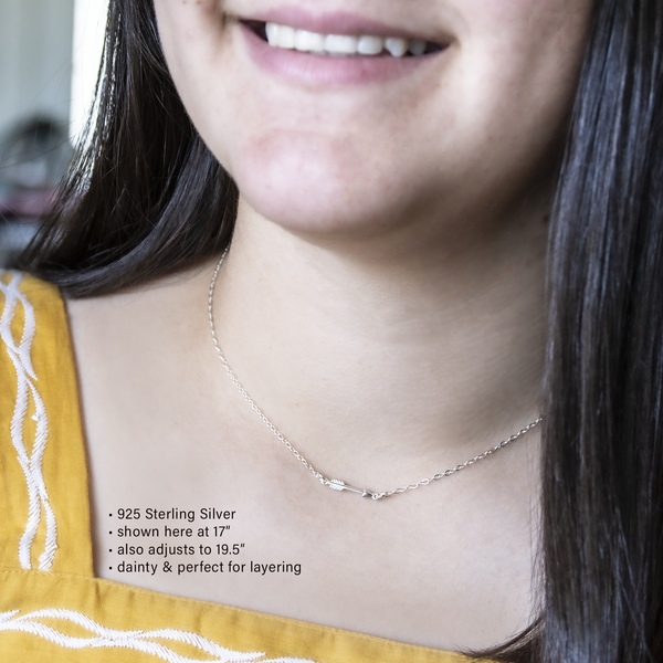 ursula arrow necklace set • happy galentine's day