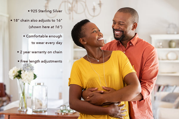 journey compass necklace, silver or gold • i'd be lost without you