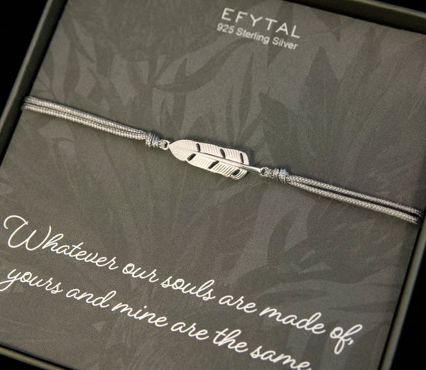 constance feather bracelet • same souls