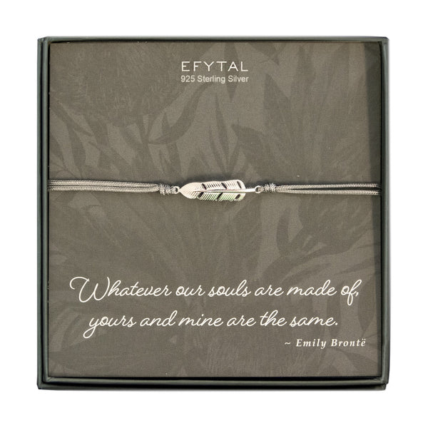 constance feather bracelet • same souls