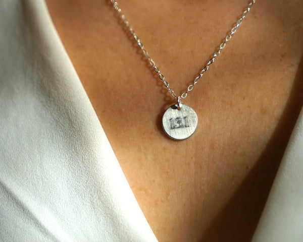 jessica half marathon 13.1 necklace • she believed