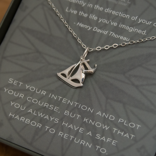 card reads: go confidently in the direction of your dreams. Life the life you've imagined - Henry David Thoreau