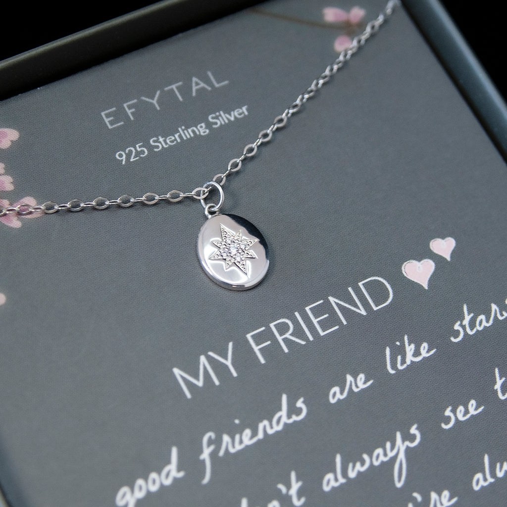 Sterling silver deals best friend jewelry