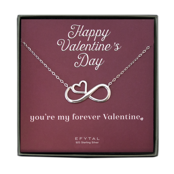 ruth eternal heart necklace • forever valentine