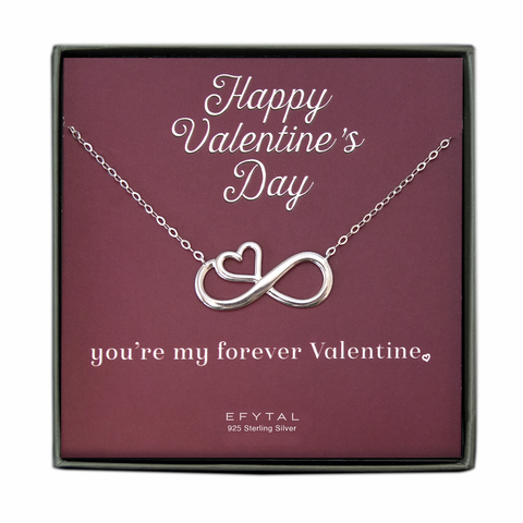 ruth eternal heart necklace • forever valentine