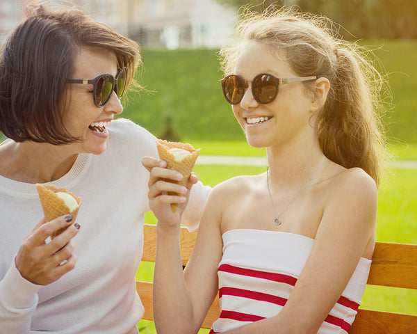 miriam two ring necklace • favorite niece