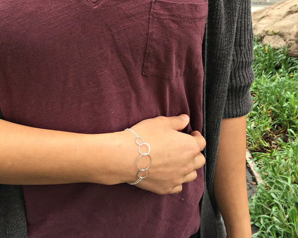 josie four ring bracelet • happy 40th birthday