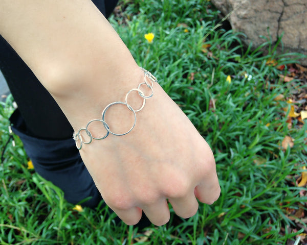 josie eight ring bracelet • happy 80th birthday