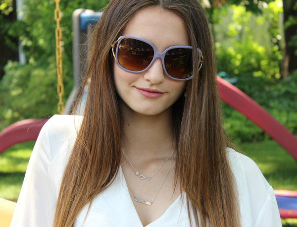 amy infinite strength necklace • family now