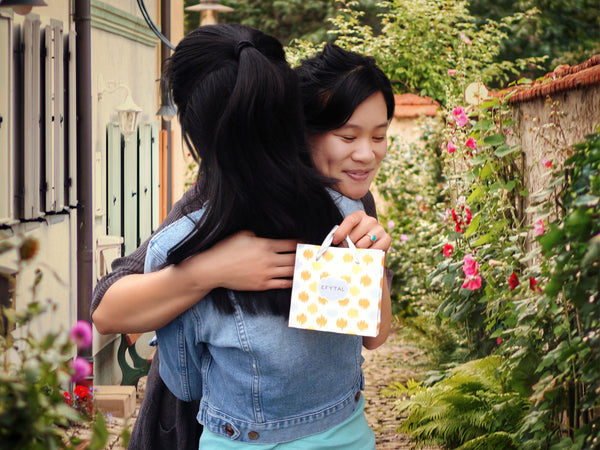 josie connected ring necklace, goldtone • sisters for eternity