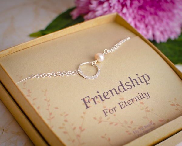 justine friendship bracelet • friendship for eternity