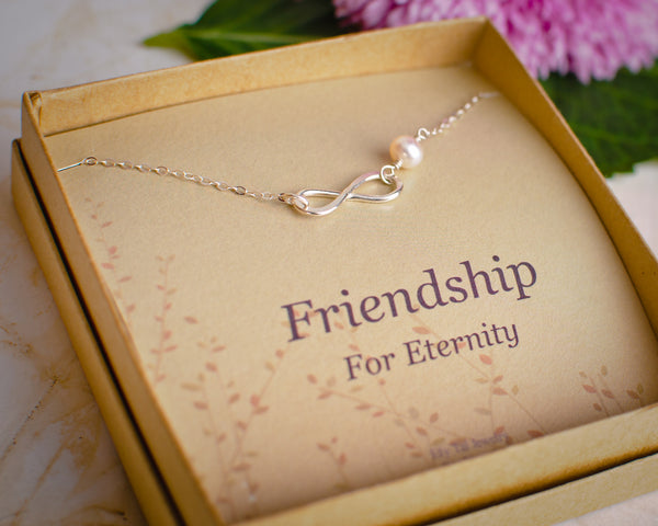 amy infinite strength necklace • friendship for eternity