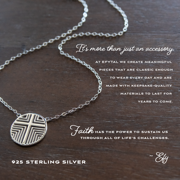 faith 18mm necklace • God knows