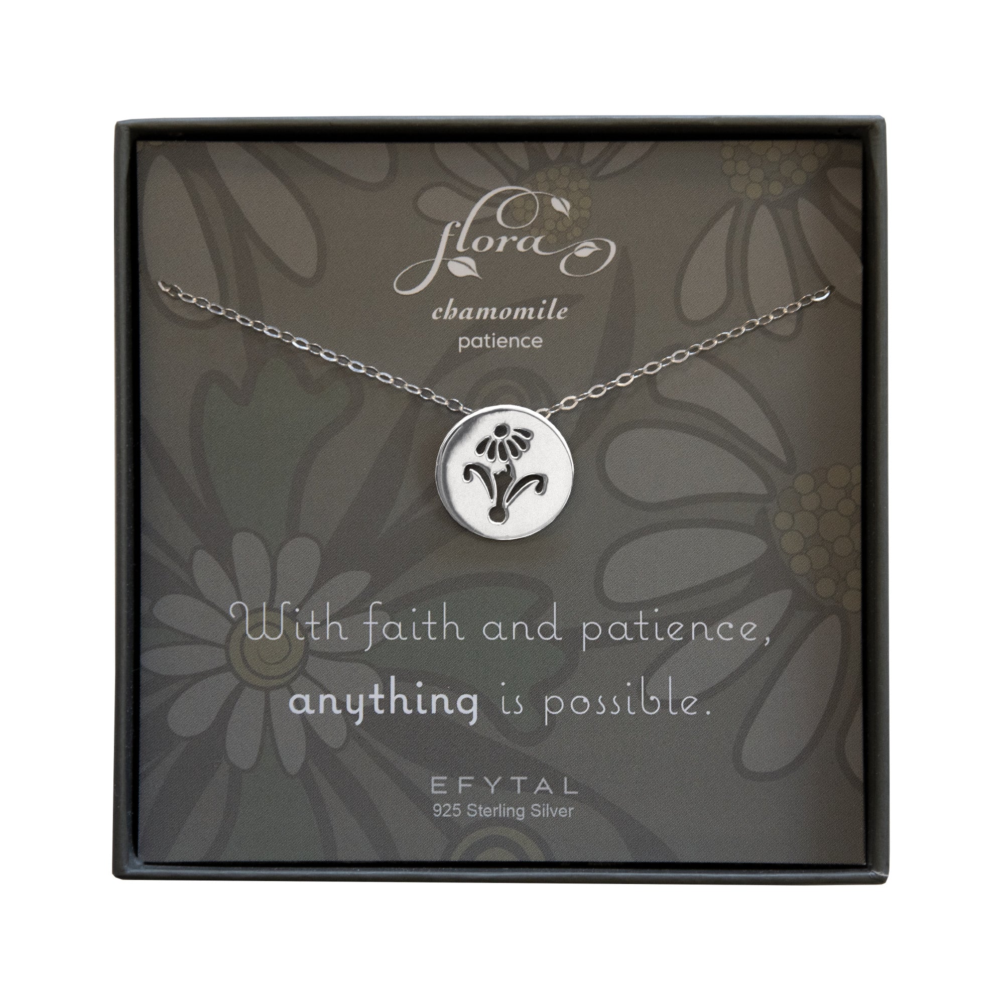 EFYTAL Symbolic Mamma Bird Necklace • Mother Daughter Gift Idea