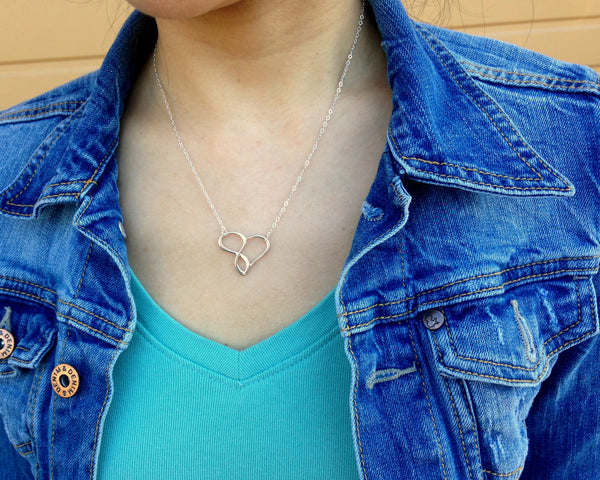 billie eternal heart necklace • granddaughter